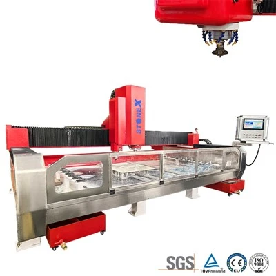 Máquina cortadora de fregadero de granito